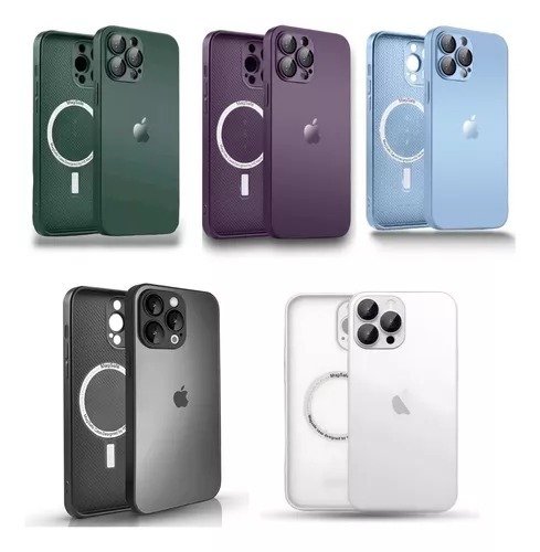 Capa Magsafe Vidro Para iPhone 14 Ao 15Pro Max - Imagem 3